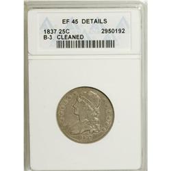 1837 25C XF45 ANACS