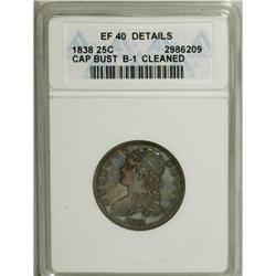 1838 25C XF40 ANACS