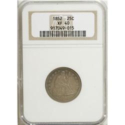 1852 25C XF40 NGC