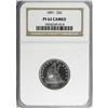 Image 1 : 1891 25C Cameo PR62 NGC