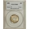 Image 1 : 1892 25C MS65 PCGS