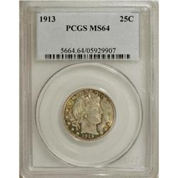 1913 25C MS64 PCGS