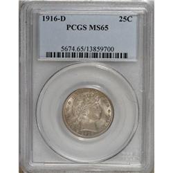 1916-D 25C MS65 PCGS