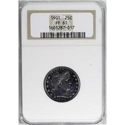 1901 25C PR61 NGC