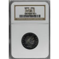 1913 25C PR62 NGC