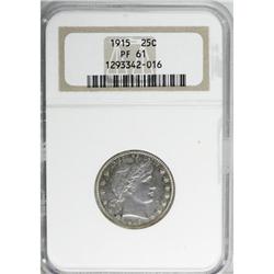 1915 25C PR61 NGC