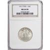 Image 1 : 1917 25C Type One Full Head MS64 NGC