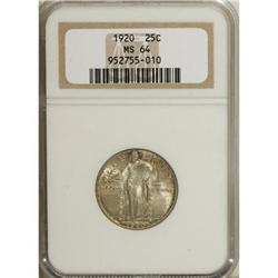 1920 25C MS64 NGC