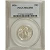 Image 1 : 1920 25C Full Head MS64 PCGS