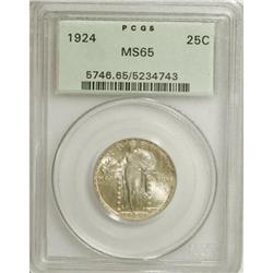 1924 25C MS65 PCGS