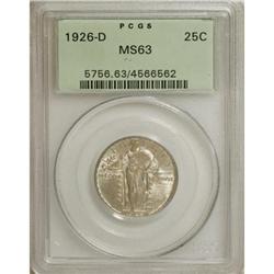 1926-D 25C MS63 PCGS