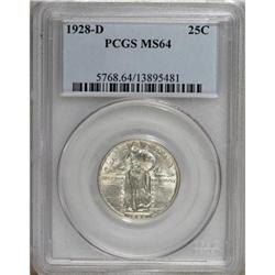 1928-D 25C MS64 PCGS