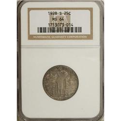 1928-S 25C MS64 NGC
