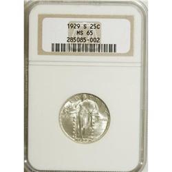 1929-S 25C MS65 NGC