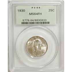 1930 25C Full Head MS64 PCGS