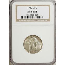 1930 25C Full Head MS64 NGC