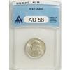 Image 1 : 1932-D 25C AU58 ANACS