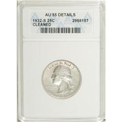 1932-S 25C AU55 ANACS