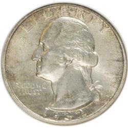 1932-S 25C AU55 ANACS