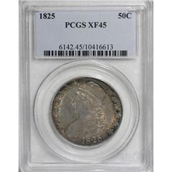 1825 50C XF45 PCGS