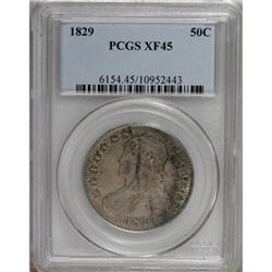 1829 50C XF45 PCGS