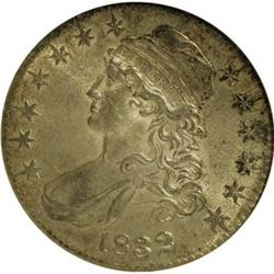 1832 50C Small Letters MS61 ANACS