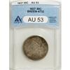 Image 1 : 1837 50C AU53 ANACS