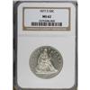 Image 1 : 1877-S 50C MS62 NGC