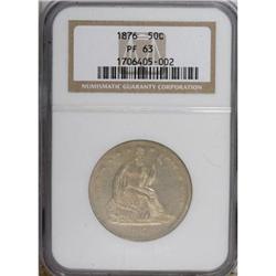 1876 50C PR63 NGC