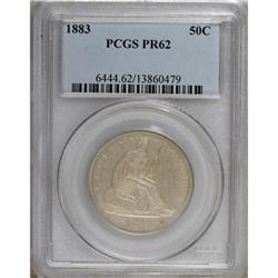 1883 50C PR62 PCGS