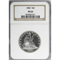 1884 50C PR63 NGC