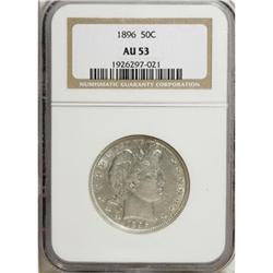 1896 50C AU53 NGC