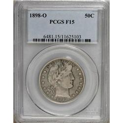 1898-O 50C F15 PCGS