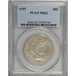 1915 50C PR62 PCGS