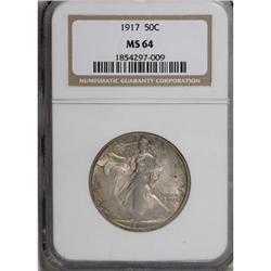 1917 50C MS64 NGC
