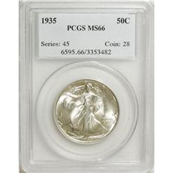 1935 50C MS66 PCGS