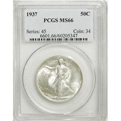1937 50C MS66 PCGS