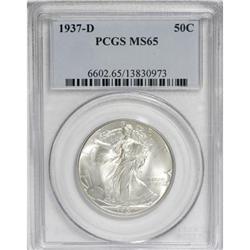 1937-D 50C MS65 PCGS
