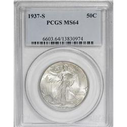 1937-S 50C MS64 PCGS