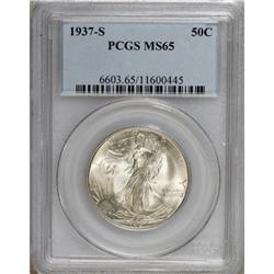 1937-S 50C MS65 PCGS