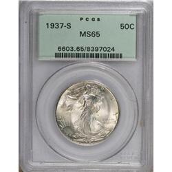 1937-S 50C MS65 PCGS