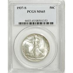 1937-S 50C MS65 PCGS