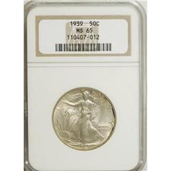1939 50C MS65 NGC