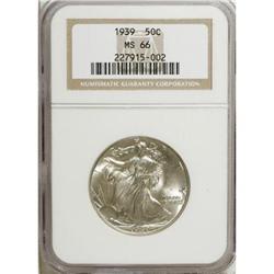 1939 50C MS66 NGC