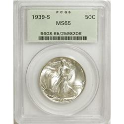 1939-S 50C MS65 PCGS