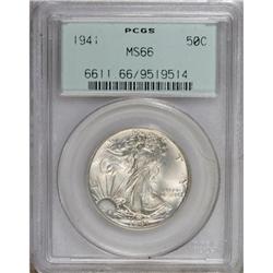 1941 50C MS66 PCGS