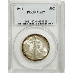 1941 50C MS67 PCGS