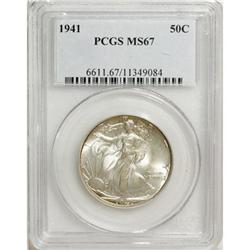 1941 50C MS67 PCGS
