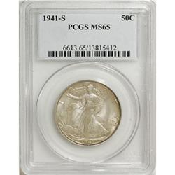 1941-S 50C MS65 PCGS