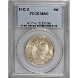 1942-S 50C MS63 PCGS
